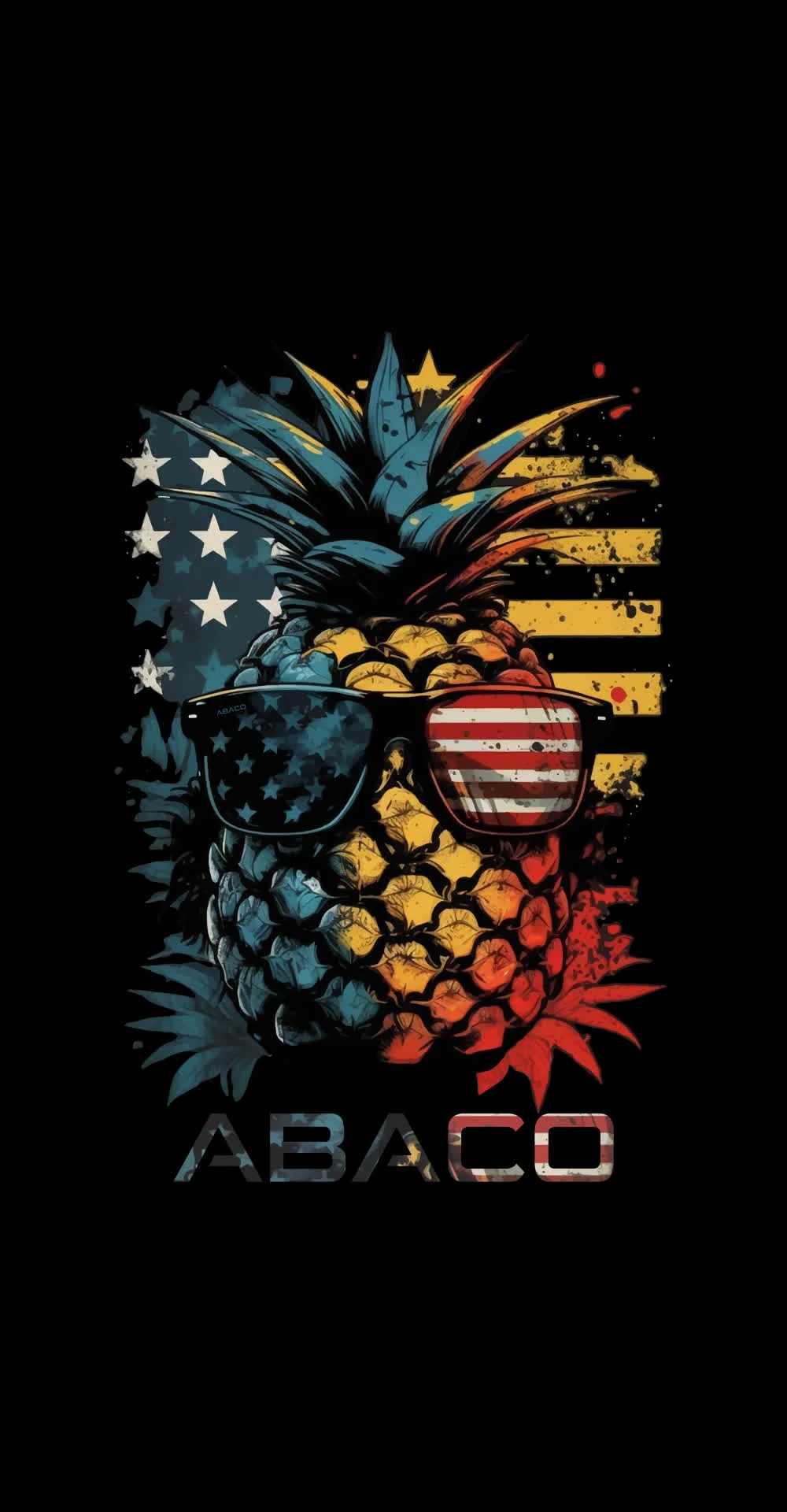 Abaco American Pineapple Ultra Soft Beach Towel - Image 2